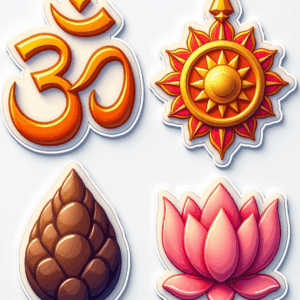 Indian Mythology - Sticker Sheet v10